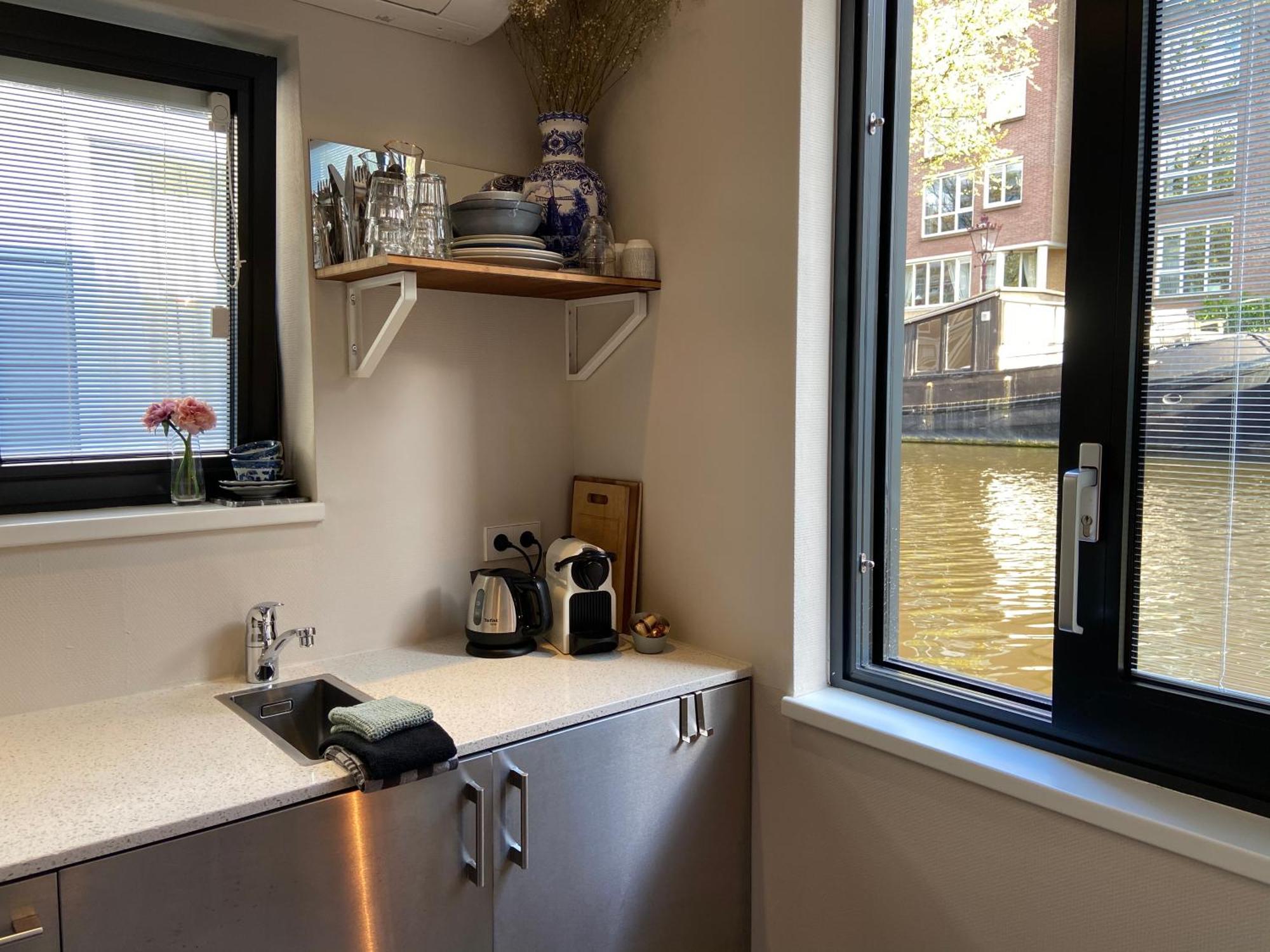 Hotel Houseboat Sophia Amsterdam Esterno foto